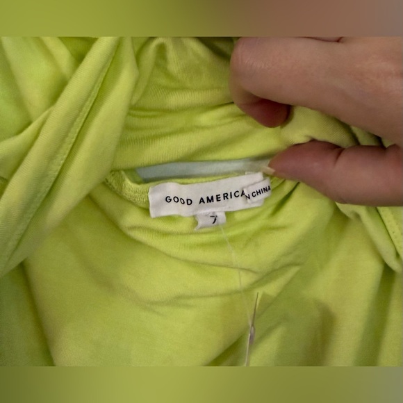 Good American lime cutout dress - Picture 6 of 6